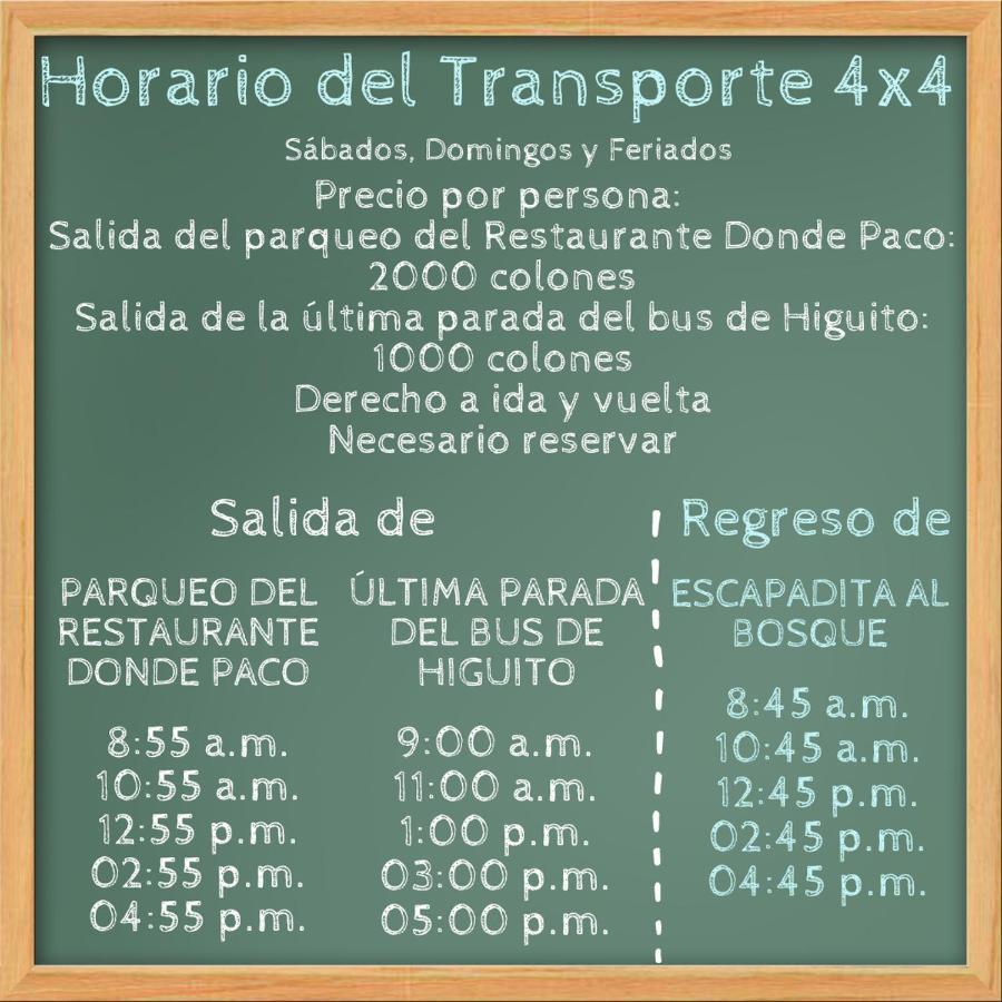 Escapadita Al Bosque San Isidro  外观 照片